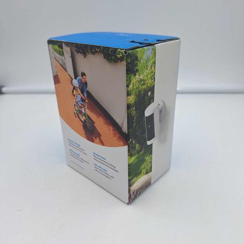 Ring Outdoor Cam Plus Battery White 2K New gallery