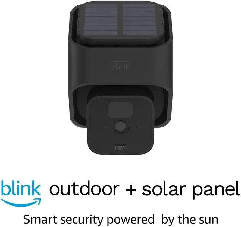 Blink Outdoor Security Camera HD + Solar Panel Charging FREE Sync Module 2
