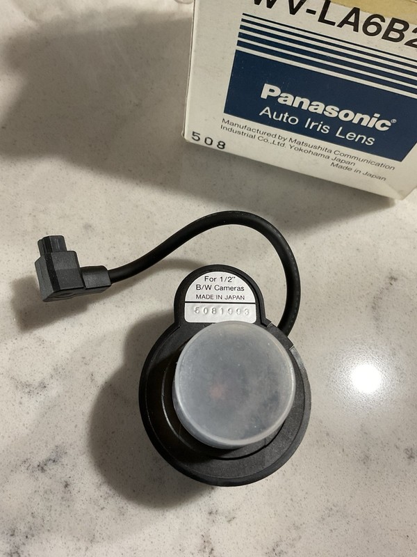 Panasonic WV-LA6B2 Auto Iris Lens New gallery
