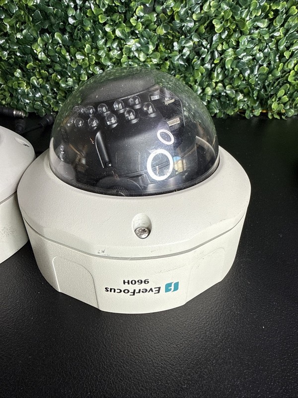 Everfocus EHD730 960H Dome Camera 2.8-12mm NTSC Dome, Set Of 3 Untested gallery