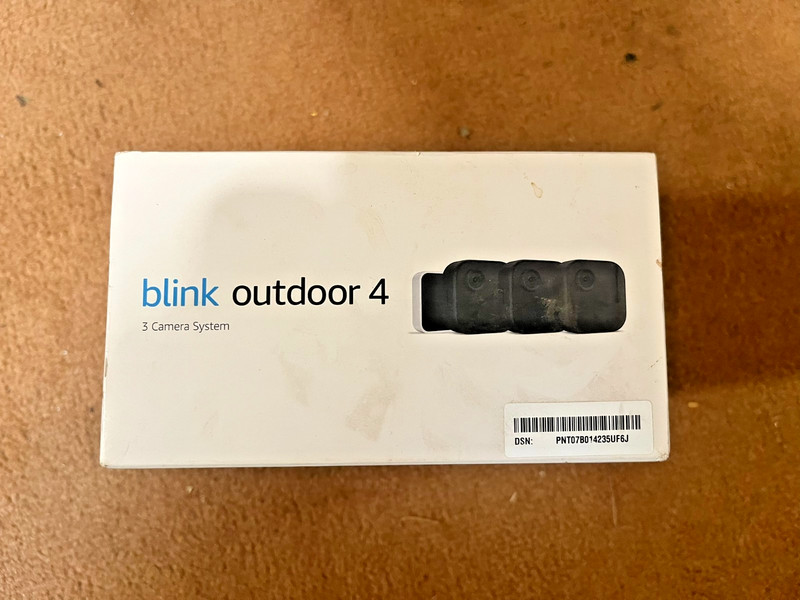 Blink Outdoor 4 1080p Wi-Fi Outdoor 3-Camera Security System - Black - NEW gallery