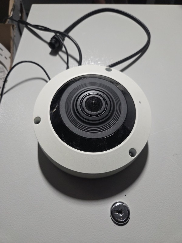 Hanwha WiseNet XNF-8010R Fisheye IP Camera – 4MP, 360° Panoramic View