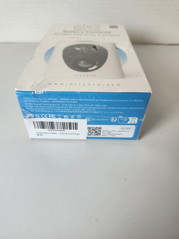 Virtavo Wire-Free BATTERY POWERED Smart Security Camera gallery