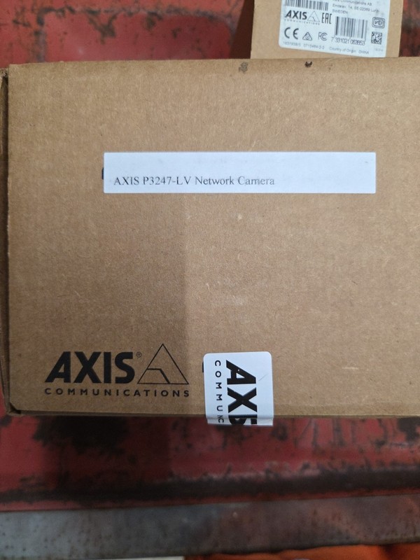 5 NIB Axis Communications P3247-LV Security Cameras & 5 128GB SD Memory Cards gallery