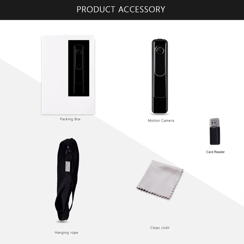 HD 1080P Mini Body Camera Portable Wearable Pocket Video Recorder Cam gallery