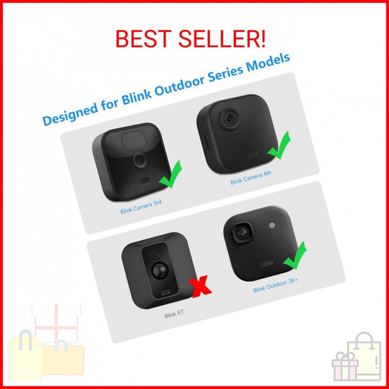 All-New Blink Outdoor Camera Surveillance Mount, 3 Pack Weatherproof Protective gallery