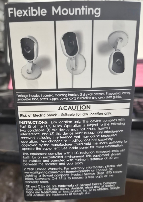 NEW Cync Indoor Smart Camera NEW AND SEALED gallery