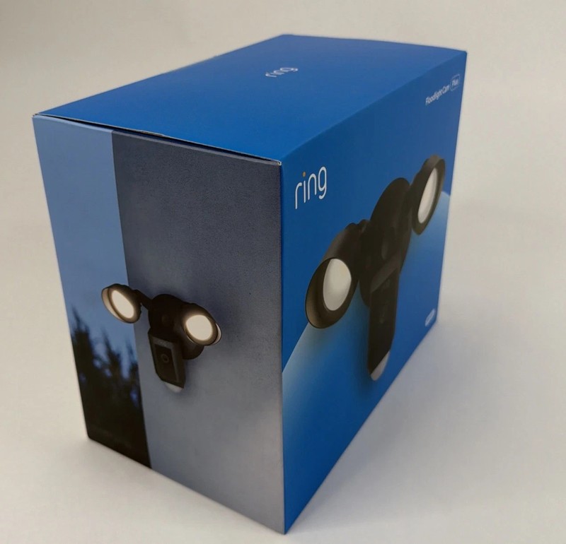 Ring Floodlight Cam Wired Plus Outdoor Full HD Surveillance Camera - Black New gallery