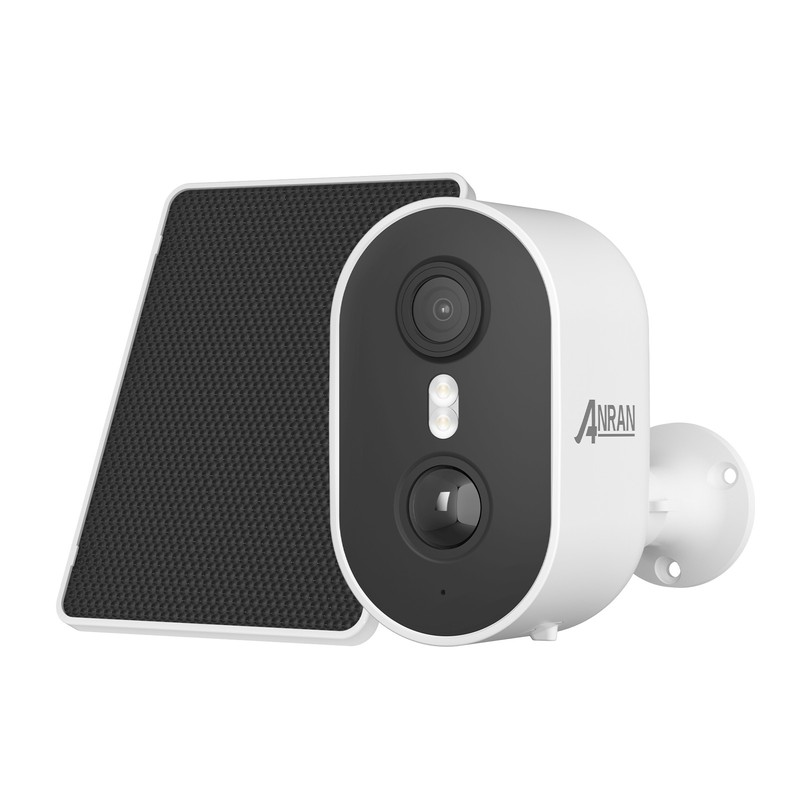 ANRAN 3MP Solar Battery Outdoor Security Camera Wireless WiFi Home Audio Cameras