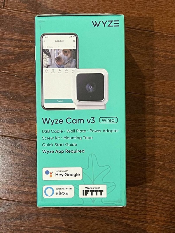 Wyze Cam V3 (3rd generation)(Color Night Vision) ** Brand New ** gallery