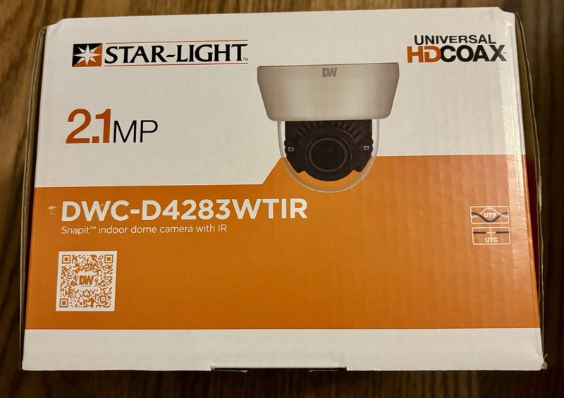 Digital Watchdog DWC-D4283WTIR 2.1MP Analog Dome Camera