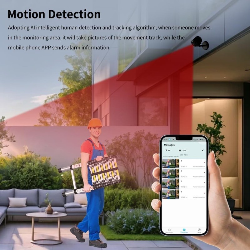 All-in-One Mini Security Camera with Cloud Storage & 130° Wide-Angle View gallery