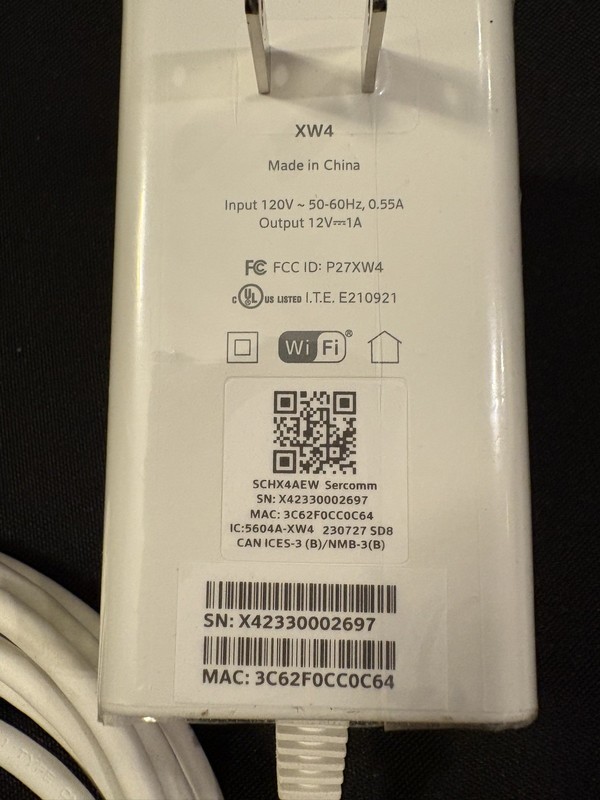 Cox Home Wireless Security Camera (model:SCHC2AEW) 1080p HD. FREE SHIPPING!!! gallery