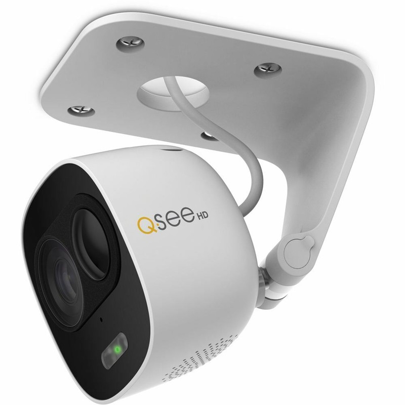 New 2 Pack Q-See Beacon 1080p Wi-Fi Outdoor Network Camera w/ Spotlight & Siren gallery