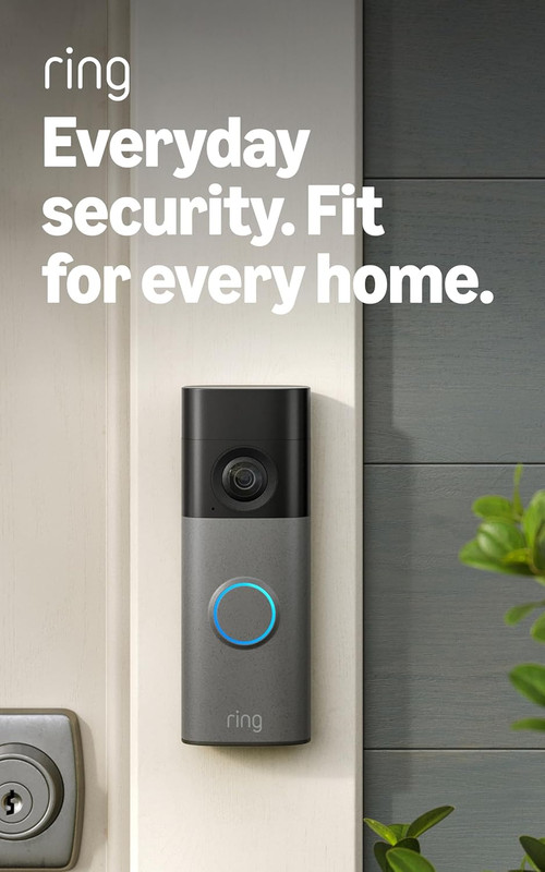 Battery Doorbell (Newest Model) — Retinal 2K with Wide-Angle Video, up to 6X Enh gallery