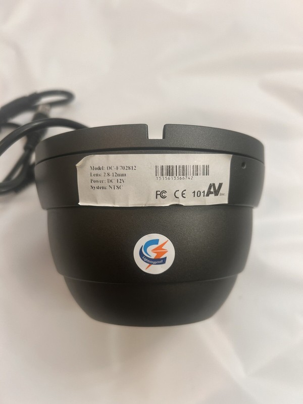 101AV 700TVL Dome Security Camera gallery
