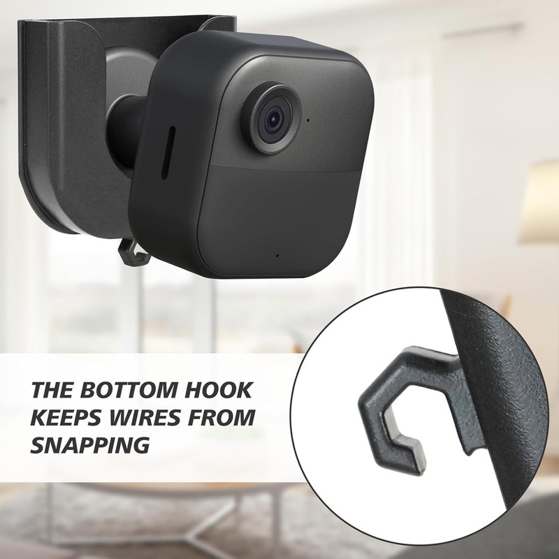 3 Pack Blink Indoor & Outdoor Camera Mount, No Drill HBV Adhesive Wall Mount Com gallery