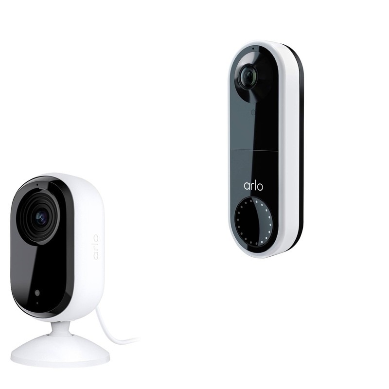 Arlo Essential Indoor Camera (2nd Gen) 1080p HD | Wired Plug-in Security Camera gallery