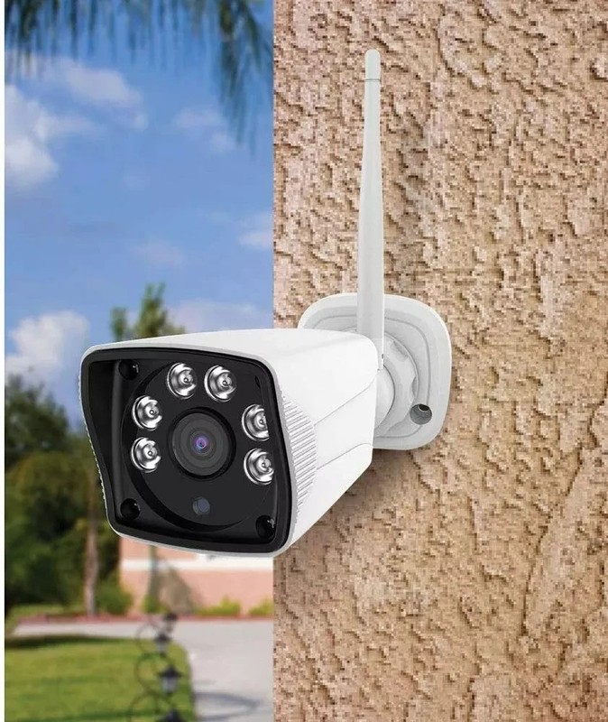 Supersonic 4CH, 1080P Security Camera System Indoor/Outdoor WiFi, Waterproof gallery