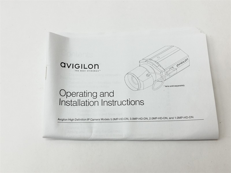 New Avigilon 5.0MP-HD-DN 5MP Day Night JPEG2000 HD IP CCTV Security Camera gallery
