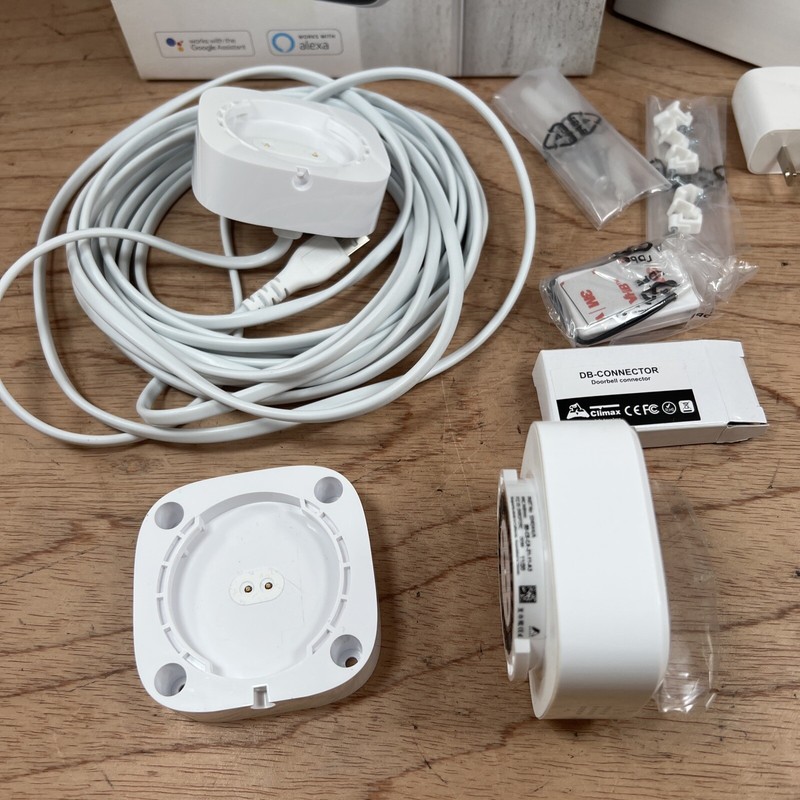 Abode Camera / Doorbell Plug-in Indoor/Outdoor WiFi-Connected Security Camera gallery