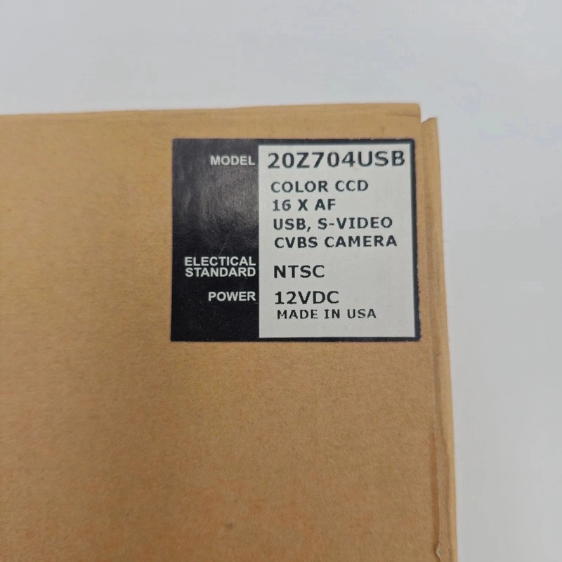 Videology 20Z704USB COLOR CCD 16 X AF USB, S-VIDEO CVBS CAMERA NTSC 12VDC gallery