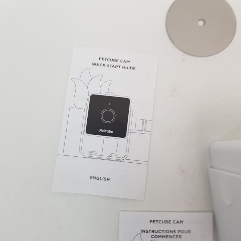 Petcube Cam Pet Monitoring Camera with Built-in Surveillance - 1080p HD - White gallery