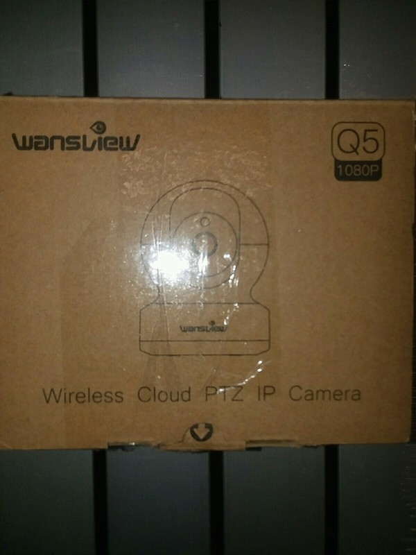 Wansview Q5 IP Camera, Wireless Security Camera 1080P HD Black