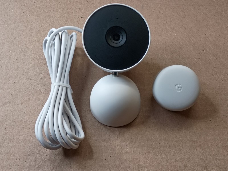 Google Nest Cam Wired Indoor/Outdoor 1080p Camera (Model GJQ9T)