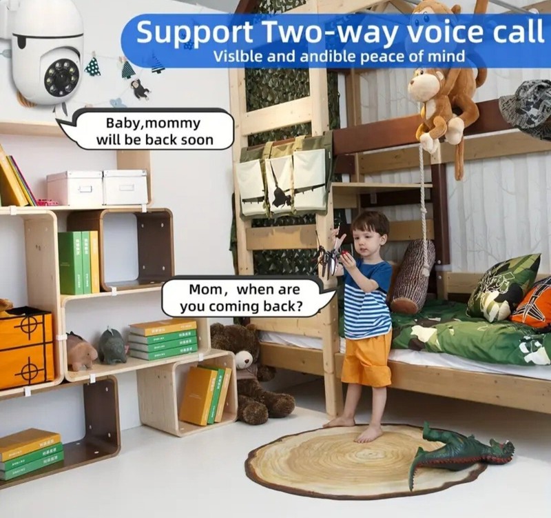 PTZ 1080P HD Wireless Security Camera - Indoor/Outdoor, Wi-Fi Enabled... gallery