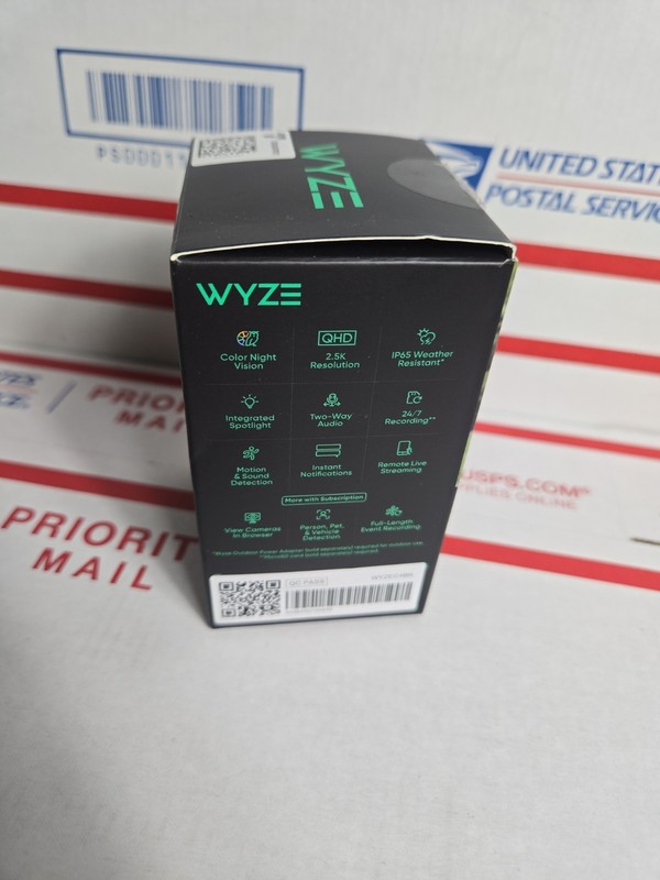 Wyze Cam v4 2.5K QHD Indoor/Outdoor WiFi Smart Security Camera Wired Black gallery