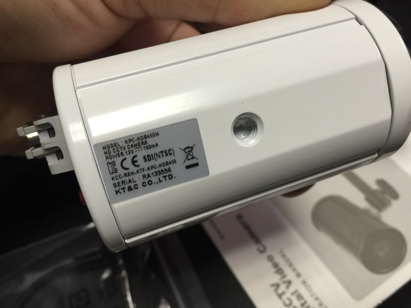 KT&C Color HD-SDI HDB-450m Pro Bullet Camera 1080p SONY Exmor 4mm 10mp Flat Lens gallery