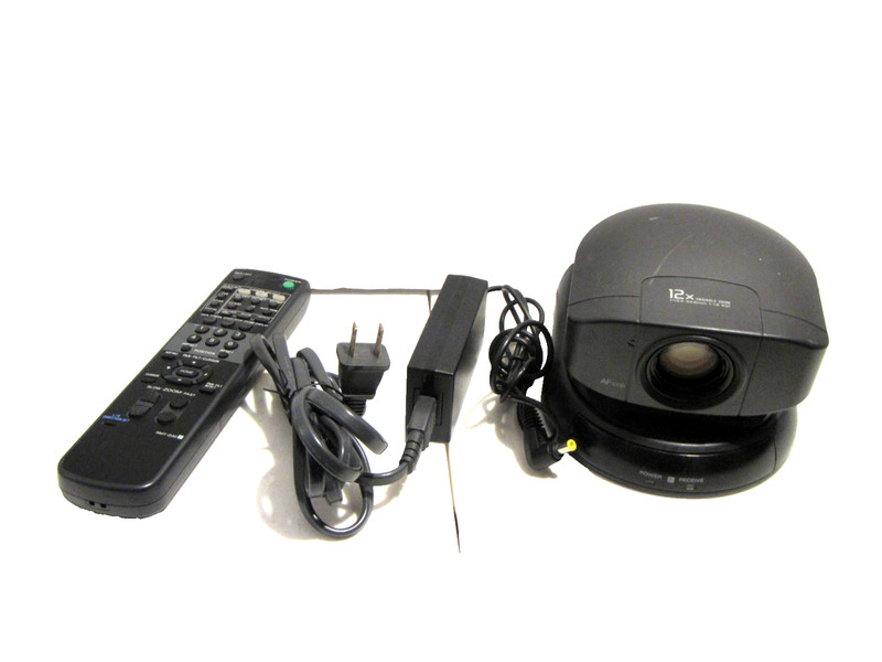 Sony PTZ EVI-D30 Color Security Conference Video Camera w/ Remote 12x Zoom (2) gallery