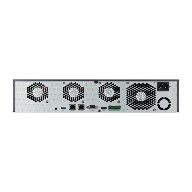 Hanwha XRN-6410B2 64 CH 4K 400Mbps H.265 NVR gallery
