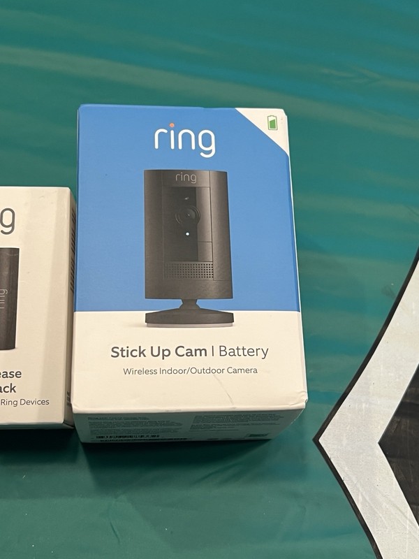 Ring Stick Up Wireless Battery HD Security Camera With Quick Release Battery New gallery