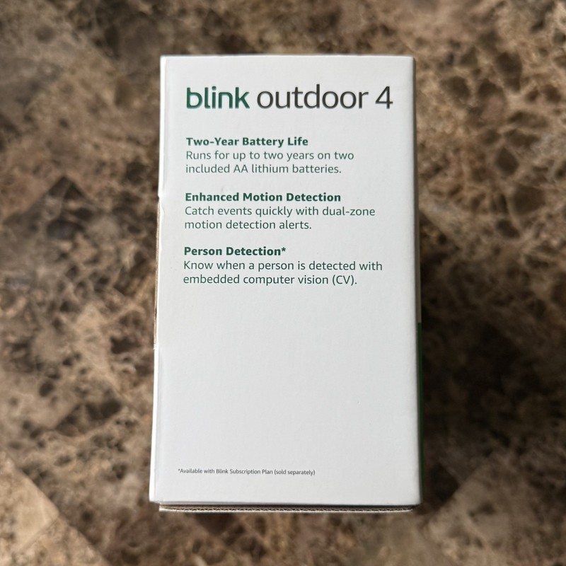 Blink Outdoor 4 (4th Gen) 5 Camera Battery Powered System W/ Sync module - NEW! gallery
