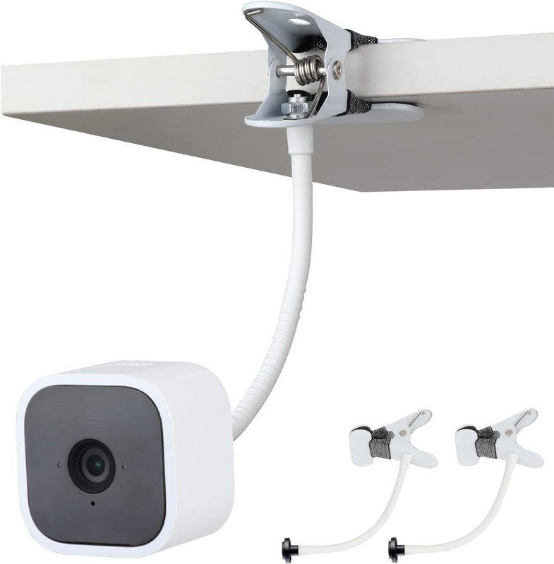 2 Pack Flexible Clip Clamp Mount - Compatible with Blink Mini, Outdoor (3Rd Gen) gallery