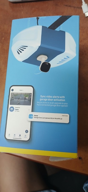 myQ Smart Garage Security Camera – 1080p HD Video, Night Vision, Motion (Sealed) gallery