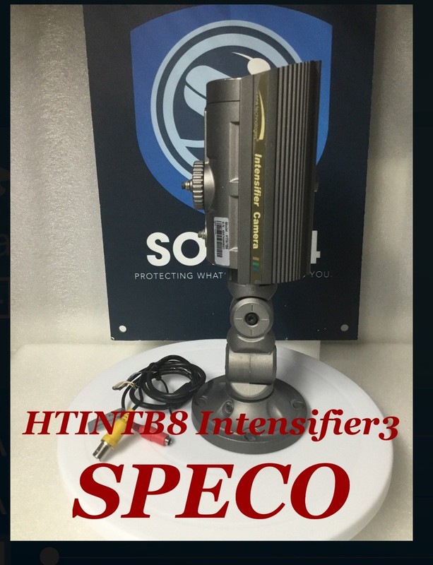 SPECO HTINTB8 Intensifier3 CCTV Color Camera W/2.8-12mm 650TVL (SN:0921) TESTED!