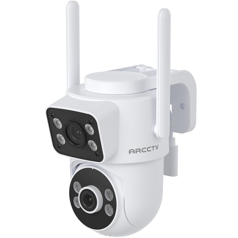 ARCCTV 2.4/5G WiFi Security Camera System Wireless Pan/Tilt Outdoor Night Vision