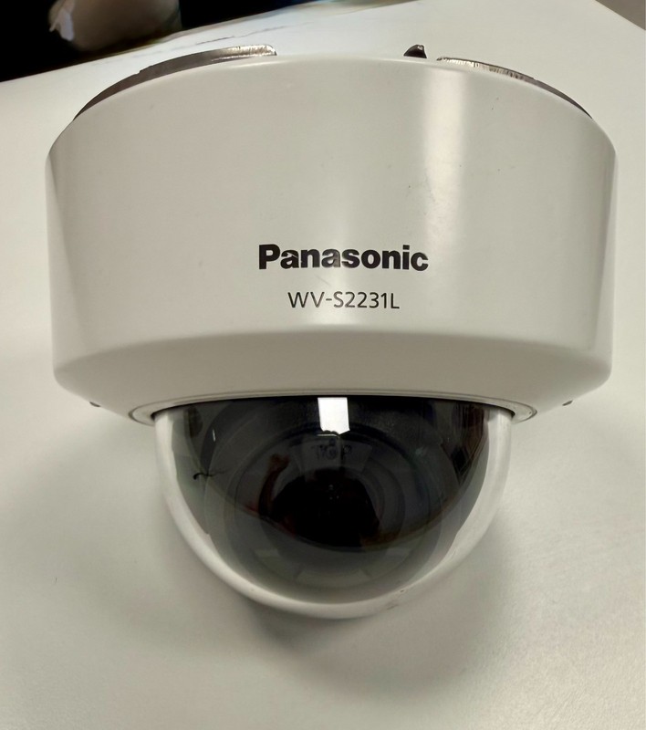 Panasonic WV-S2231L Dome Camera 1080p, IR, PoE, Outdoor/Indoor Lot Available