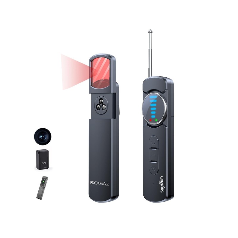 Portable Hidden Camera & Bug Detector, GPS Tracker Finder, Privacy Protection To gallery