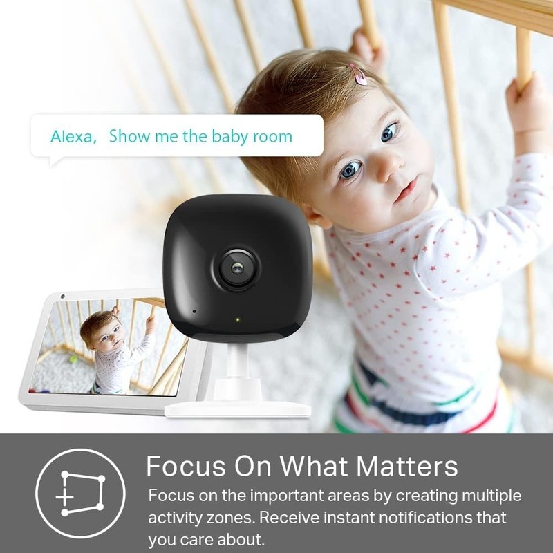 Kasa KC400: 2K Security Camera with Two-Way Audio & Motion Alerts for Indoor Use gallery