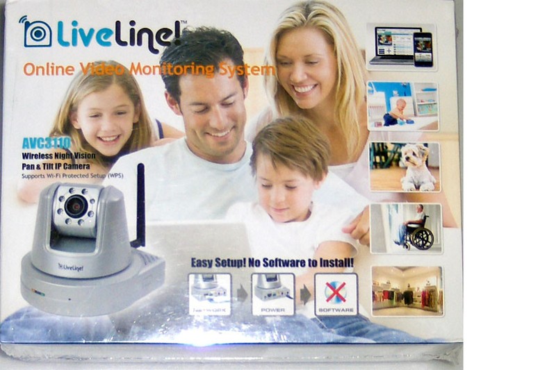 Liveline AVC3110 Monitoring system Online from Anywhere in the World