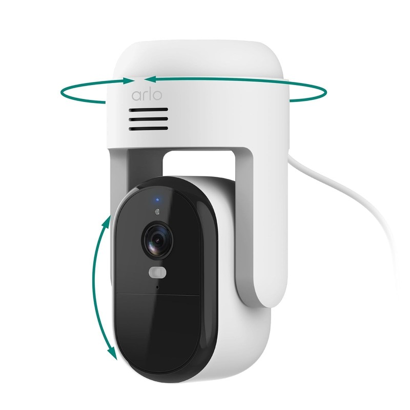 Arlo Essential Pan Tilt Security Camera 2K - Wired Outdoor Security gallery