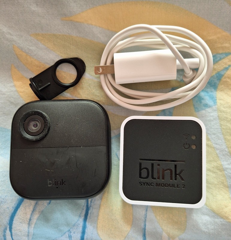 Blink Outdoor (4th Gen) Wireless smart HD security camera with Sync Module