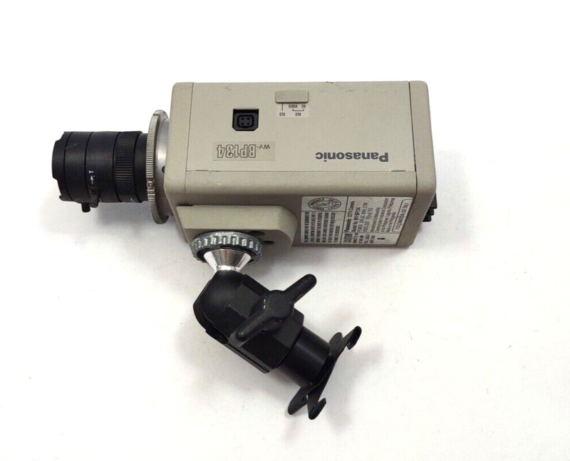 Panasonic WV-BP134 CCT Security Camera With Computar Lens 3.5-8mm gallery