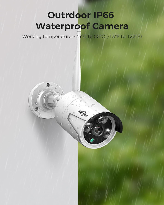 [16CH Expandable] Home Security System, 24/7 Recording 5MP Wired Plug-In Powere gallery