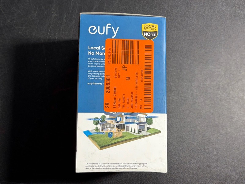 Eufy Indoor Cam E30 4K Security Camera Pan & Tilt Apple Home Open Box gallery