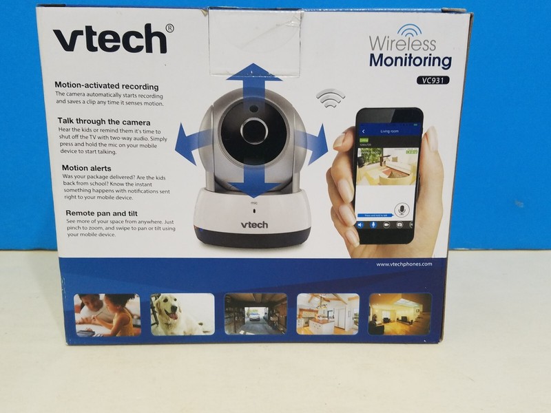 VTech VC931 Wireless IP HD Video Camera with Remote Pan & Tilt NEW IN BOX gallery